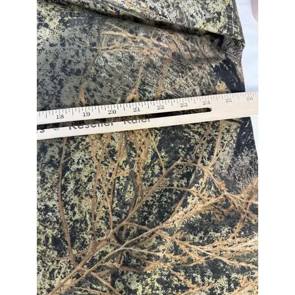 Mossy Oak Mens Camouflage Long Sleeve Chest Pockets ButtonDown Shirt LargeLong - Picture 12 of 13